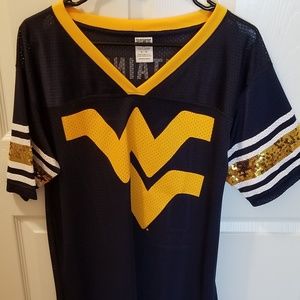 West Virginia University VS PINK football jersey